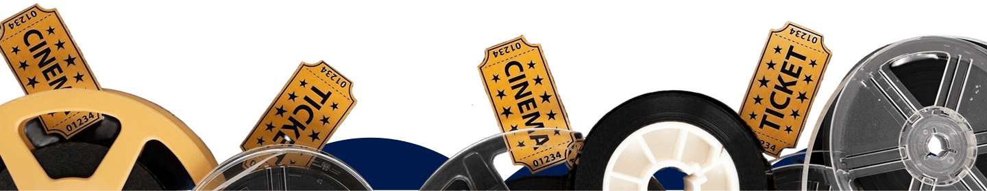 Film reels decorative